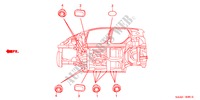 ANILLO(INFERIOR) para Honda JAZZ 1.4 SE 5 Puertas 5 velocidades manual 2005