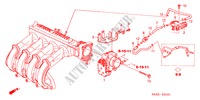 CUERPO MARIPOSA GASES(2) para Honda JAZZ S4ES 5 Puertas 5 velocidades manual 2005