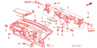 PANEL DE INSTRUMENTO(RH) para Honda JAZZ 1.4 SE 5 Puertas 5 velocidades manual 2007