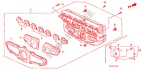 ACONDICIONADOR DE AIRE CONTROL(RH) para Honda JAZZ S4SES 5 Puertas 5 velocidades manual 2008