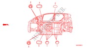 ANILLO(INFERIOR) para Honda JAZZ 1.4 LS 5 Puertas automática completa 2008