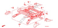 ASIENTO DEL. (IZQ.) (ALTURA MANUAL) para Honda JAZZ S4ES 5 Puertas 5 velocidades manual 2008