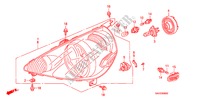 FARO DELANTERO(1) para Honda JAZZ 1.2 S-N 5 Puertas 5 velocidades manual 2008