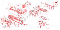 GUARNICION DE INSTRUMENTO(LADO DE CONDUCTOR) (LH) para Honda JAZZ 1.2 LS 5 Puertas 5 velocidades manual 2008
