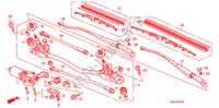 LIMPIAPARABRISAS(LH) para Honda JAZZ 1.4 LS 5 Puertas automática completa 2008