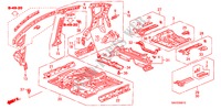 PISO/PANELES INTERIORES para Honda JAZZ 1.2 S 5 Puertas 5 velocidades manual 2008
