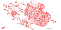 SOPORTE ALTERNADOR para Honda JAZZ S4ES 5 Puertas 5 velocidades manual 2008
