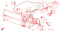 ACONDICIONADOR DE AIRE (MANGUERAS/TUBERIAS) para Honda PRELUDE EX 2 Puertas 5 velocidades manual 1983