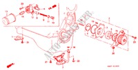 BOMBA DE ACEITE/FILTRO DE ACEITE para Honda PRELUDE EX 2 Puertas 5 velocidades manual 1983