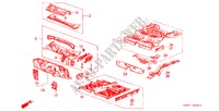 ESTRUCTURA DE CUERPO(2) para Honda PRELUDE EX 2 Puertas 5 velocidades manual 1983