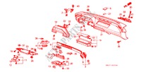 PANEL DE INSTRUMENTO (B,F,G,S,W,X,Y) para Honda CIVIC CRX DX 3 Puertas 5 velocidades manual 1986