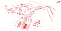 PEDAL DE ACELERADOR para Honda CIVIC SHUTTLE DX 5 Puertas 5 velocidades manual 1987