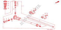 CAJA ENGRANAJE DIRECCION(LH) para Honda INTEGRA DX 5 Puertas 5 velocidades manual 1987