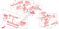 ESTRUCTURA DE CUERPO(1) para Honda LEGEND V6 2.7I 4 Puertas 5 velocidades manual 1988