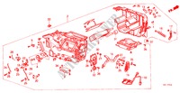 UNIDAD DE CALENTADOR para Honda LEGEND V6 2.7I 4 Puertas 5 velocidades manual 1988
