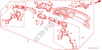 PANEL DE INSTRUMENTO(LH) para Honda LEGEND V6 2.7I 4 Puertas 5 velocidades manual 1990