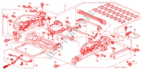 ASIENTO DEL. (IZQ.)(ALTURA DE POTENCIA) para Honda ACCORD 2.4          VTI-E 4 Puertas 5 velocidades automática 2003