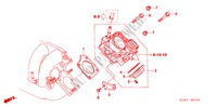 CUERPO MARIPOSA GASES(L4) ('06) para Honda ACCORD 2.4          VTI-E 4 Puertas 5 velocidades manual 2006
