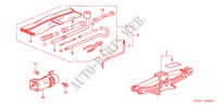 HERRAMIENTAS/GATO para Honda ACCORD 2.4          VTI-E 4 Puertas 5 velocidades manual 2004