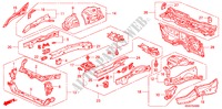 CONTENCION DELANTERA/TABLERO para Honda ACCORD 2.4          VTI-L 4 Puertas 5 velocidades manual 2007