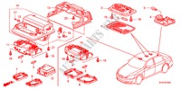 LUZ INTERIOR para Honda ACCORD 2.4          VTI-L 4 Puertas 5 velocidades manual 2007