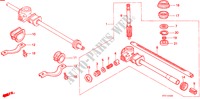 CAJA ENGRANAJE DIRECCION(LH) para Honda ACCORD LX 4 Puertas 5 velocidades manual 1986