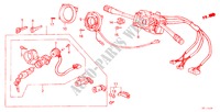 INTERRUPTOR(2) para Honda ACCORD LX 4 Puertas 5 velocidades manual 1986