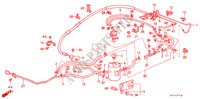 MANGUERA DE P.S./TUBO(RH) para Honda ACCORD EX 3 Puertas 5 velocidades manual 1986