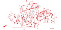 RECUBRIMIENTO LATERAL/ RECUBRIMIENTO DE COSTADO(2D) para Honda ACCORD EX 3 Puertas 5 velocidades manual 1986