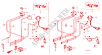 TUBERIA CAJA CONTROL (E,F,G,S,W)(PGM FI) para Honda ACCORD EX-2.0I 3 Puertas 5 velocidades manual 1986