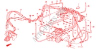 TUBERIA DE INSTALACION/TUBERIA (E,F,G,W) para Honda ACCORD EX 3 Puertas 5 velocidades manual 1986