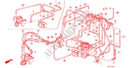 TUBERIA DE INSTALACION/TUBERIA <G,F,W(1.6)><S(2.0)> para Honda ACCORD LX 1600 4 Puertas 4 velocidades automática 1986