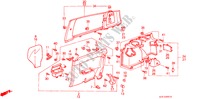 RECUBRIMIENTO LATERAL/COSTADO RECUBRIMIENTO(2D) para Honda ACCORD EX-2.0I 3 Puertas 5 velocidades manual 1987