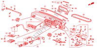 PANEL DE INSTRUMENTO(2) para Honda ACCORD EX-2.0I 4 Puertas 5 velocidades manual 1989