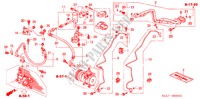 ACONDICIONADOR DE AIRE(MANGUERAS/TUBERIAS)(LH)(DIESEL) para Honda ACCORD 2.2 SPORT 4 Puertas 5 velocidades manual 2004