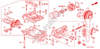BOMBA DE ACEITE(2.4L) para Honda ACCORD 2.4 TYPE S 4 Puertas 6 velocidades manual 2006