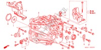 CAJA DE TRANSMISION para Honda ACCORD 2.4 EXECUTIVE-E 4 Puertas 6 velocidades manual 2006
