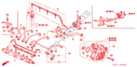 CARRIL DE COMBUSTIBLE/BOMBA DE PRESION ALTA(DIESEL) para Honda ACCORD 2.2 SPORT 4 Puertas 5 velocidades manual 2004
