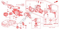 INTERRUPTOR COMBINACION(LH) para Honda ACCORD 2.2 SPORT 4 Puertas 5 velocidades manual 2004