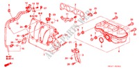 MULTIPLE DE ADMISION(2) para Honda ACCORD 2.0 TYPE S 4 Puertas 5 velocidades manual 2006