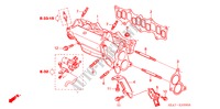 MULTIPLE DE ADMISION(DIESEL) ( '05) para Honda ACCORD 2.2 SPORT 4 Puertas 5 velocidades manual 2004