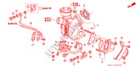 TURBOALIMENTADOR(DIESEL) para Honda ACCORD 2.2 SPORT 4 Puertas 5 velocidades manual 2004