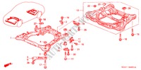 VIGA DELANTERA/RAYO TRASERO (DIESEL) para Honda ACCORD 2.2 SPORT 4 Puertas 5 velocidades manual 2004