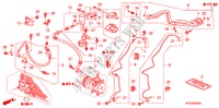 ACONDICIONADOR DE AIRE(MANGUERAS/TUBERIAS) (LH) (DIESEL) para Honda ACCORD 2.2 SPORT 4 Puertas 6 velocidades manual 2008
