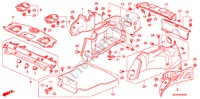 BANDEJA TRASERA/RECUBRIMIENTO LATERAL para Honda ACCORD 2.4 EXECUTIVE 4 Puertas 6 velocidades manual 2008