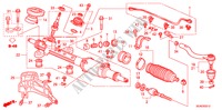 CAJA DE ENGRANAJE DE P.S.(EPS) (RH) para Honda ACCORD 2.0 SE 4 Puertas 5 velocidades manual 2007