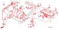 MULTIPLE DE ADMISION(2.0L) para Honda ACCORD 2.0 TYPE S 4 Puertas 5 velocidades automática 2008