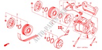ACONDICIONADOR DE AIRE(COMPRESOR) para Honda ACCORD TOURER 2.0 SPORT 5 Puertas 5 velocidades manual 2003