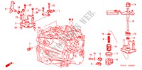 BRAZO DE CAMBIO(2.0L)(5MT) para Honda ACCORD TOURER 2.0 COMFORT 5 Puertas 5 velocidades manual 2003