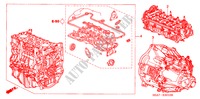CONJ. DE MOTOR/ENS. DE TRANSMISION(DIESEL) para Honda ACCORD TOURER 2.2 SPORT 5 Puertas 5 velocidades manual 2004